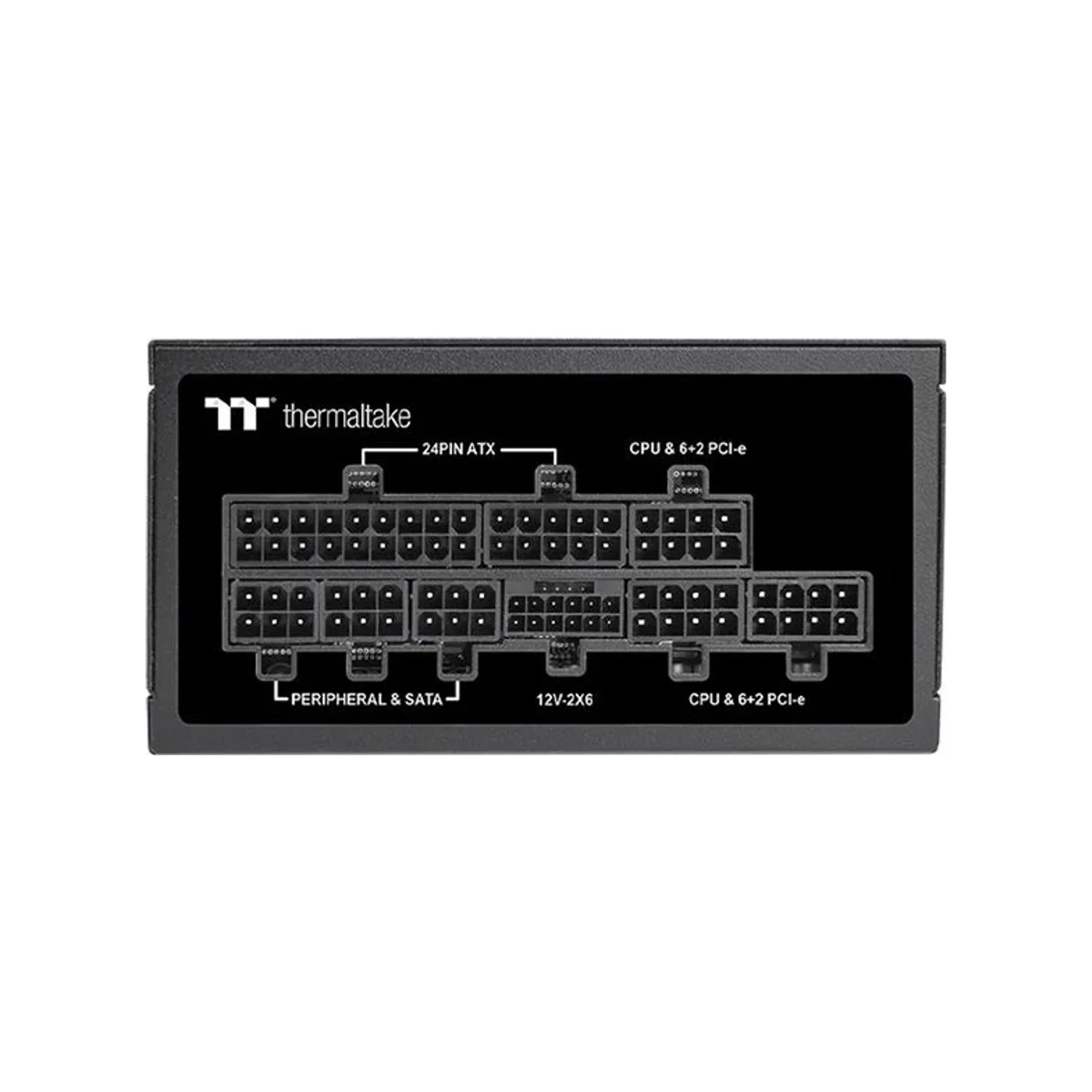 Thermaltake Toughpower SFX 850W 80 PLUS TT Platinum ATX Power Supply - Black - PS-STP-0850FNFAPK-1 view 4