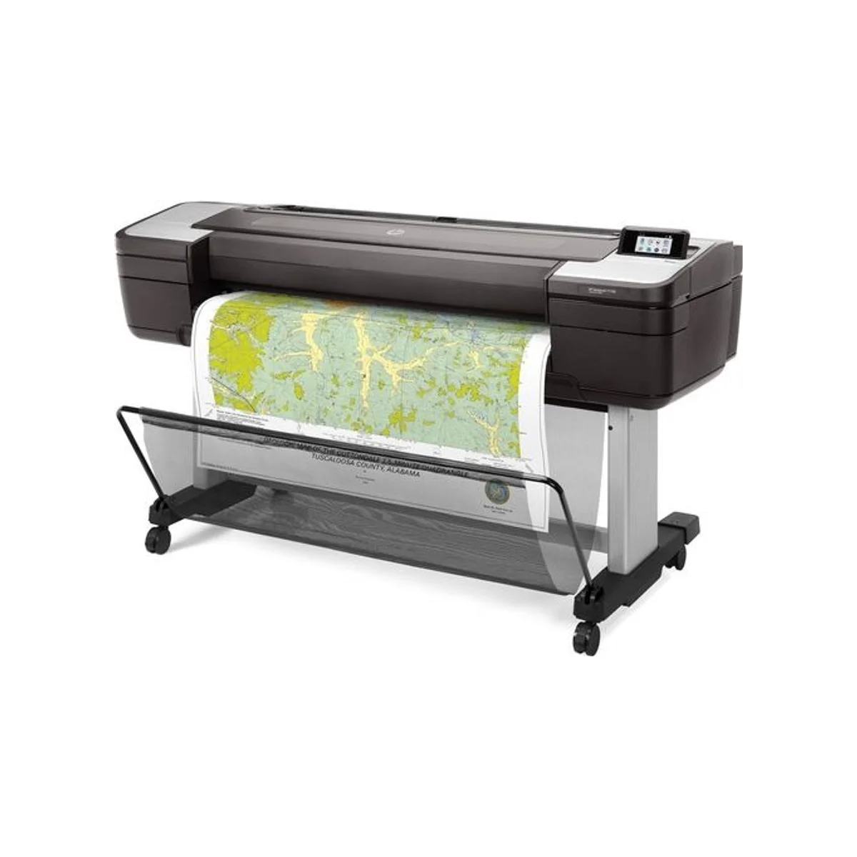 HP 44-inch DesignJet T1700 Color Ink-Jet Large Format Printer (1118mm, 2400x1200 dpi, 6 Cartridges) - W6B55A