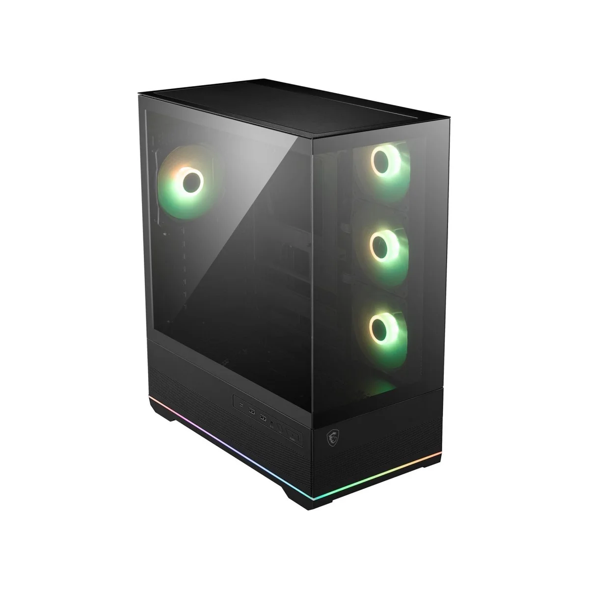 MSI MAG PANO 110R PZ ARGB Mid-Tower Gaming Case - Black - 306-7G28R21-JA4