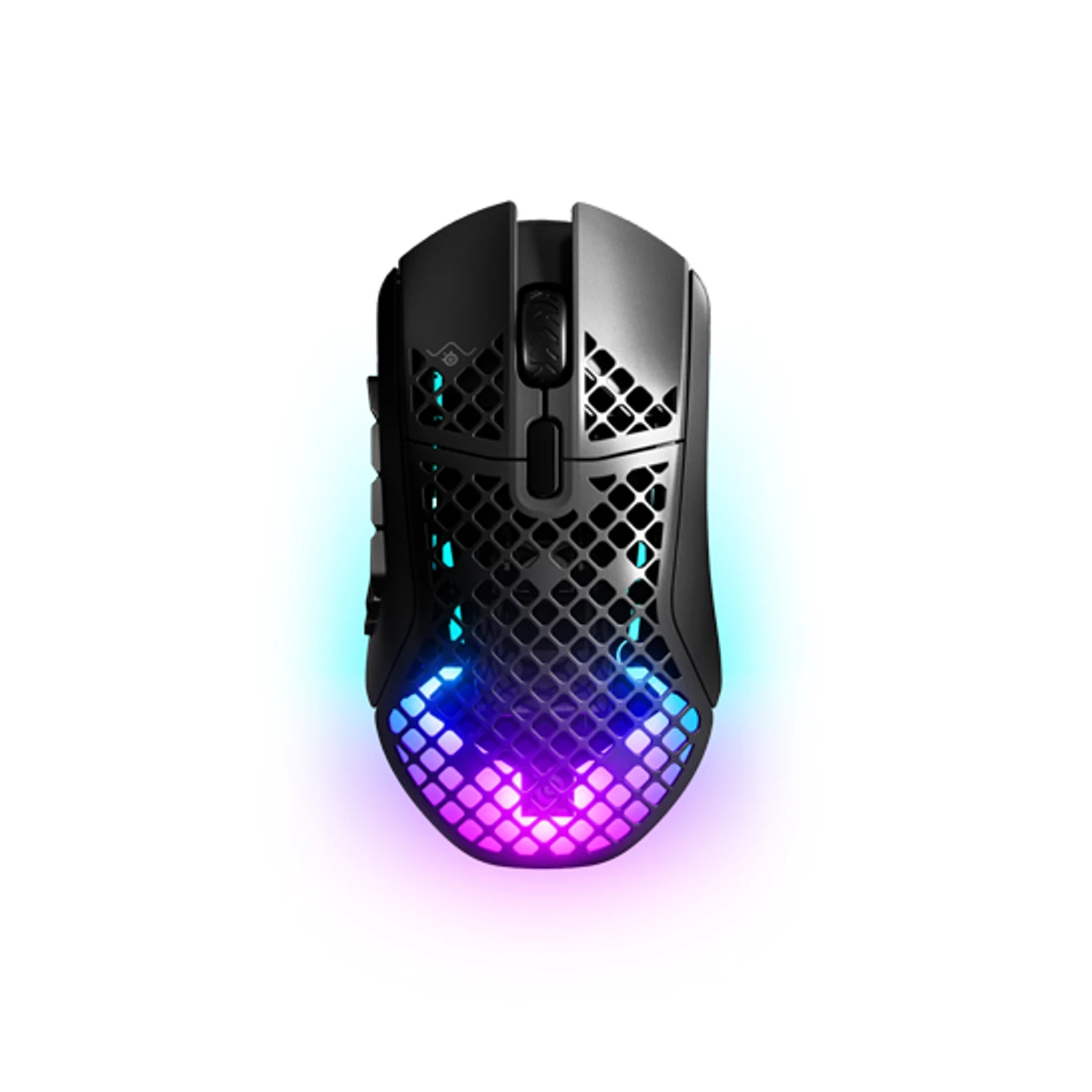 SteelSeries Aerox 5 Wireless Gaming Mouse - Black (Ultra-Lightweight, 180-Hour Battery, TrueMove Air) - 62406