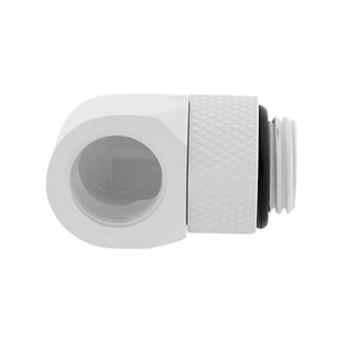CORSAIR Hydro X Series 90° Rotary Adapter Twin Pack — White (G1/4'' BSPP, Brass, White) - CX-9055014-WW view 2