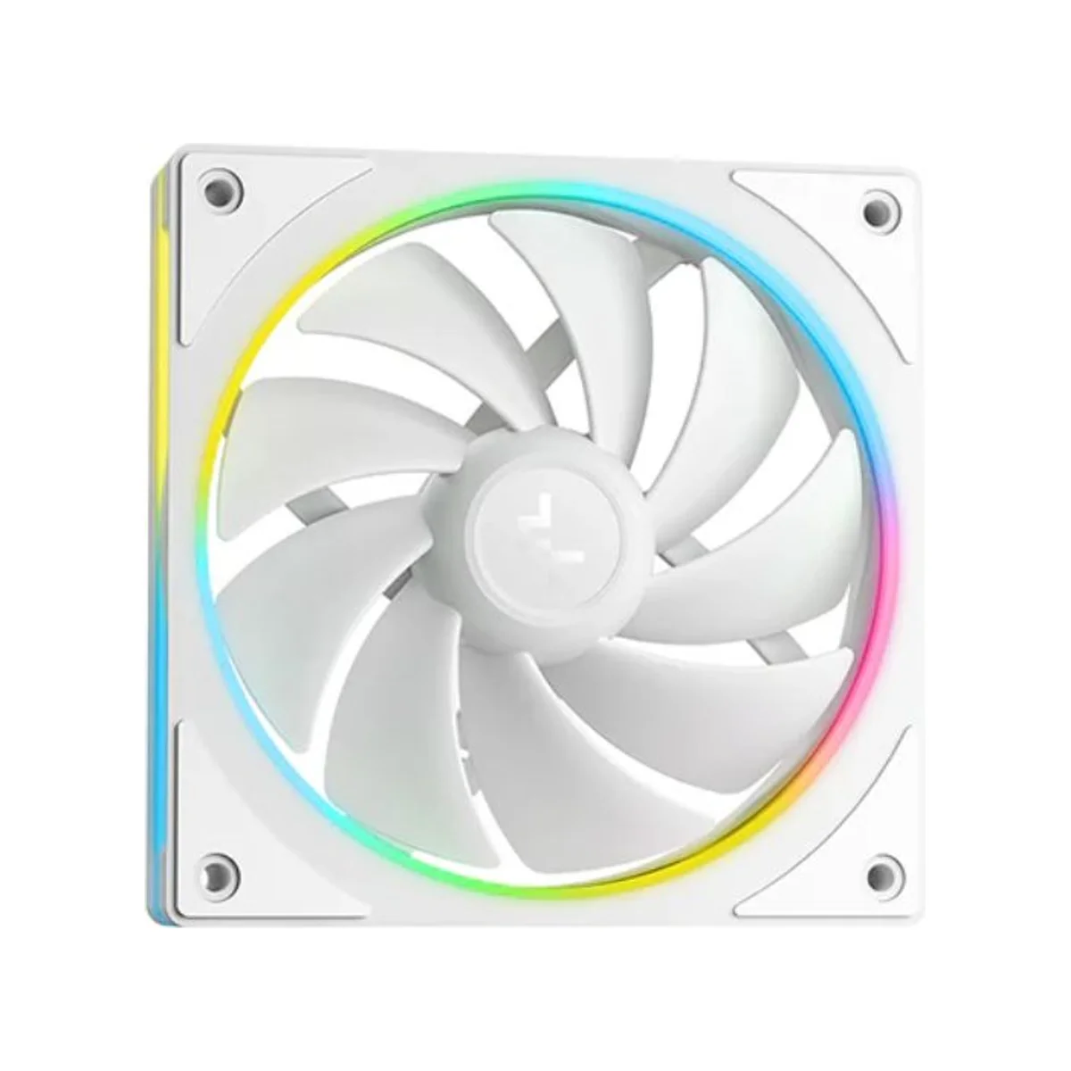 DEEPCOOL LM360 360mm Liquid CPU Cooler - White (2.4" IPS Display, Addressable RGB) - R-LM360-WHDMMC-1 view 2