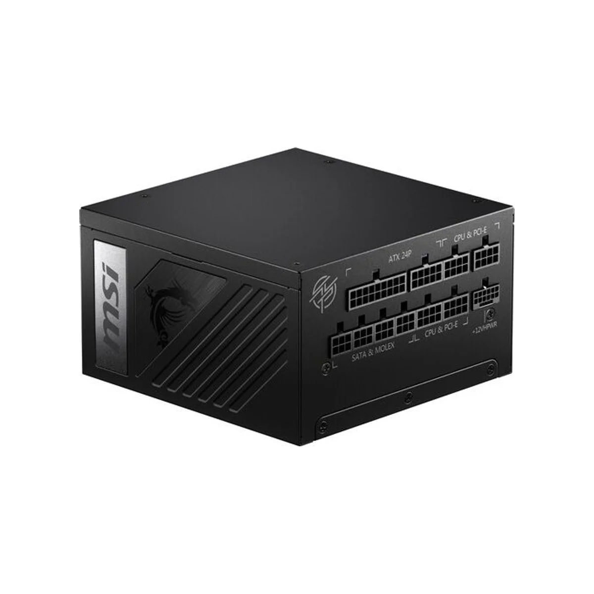 MSI MAG A1000G PCIE 5 80 Plus Gold Modular Power Supply (1000W, ATX 3.0, PCIe 5.0, 135mm FDB Fan) - 306-7ZP7C18-CE0 view 4