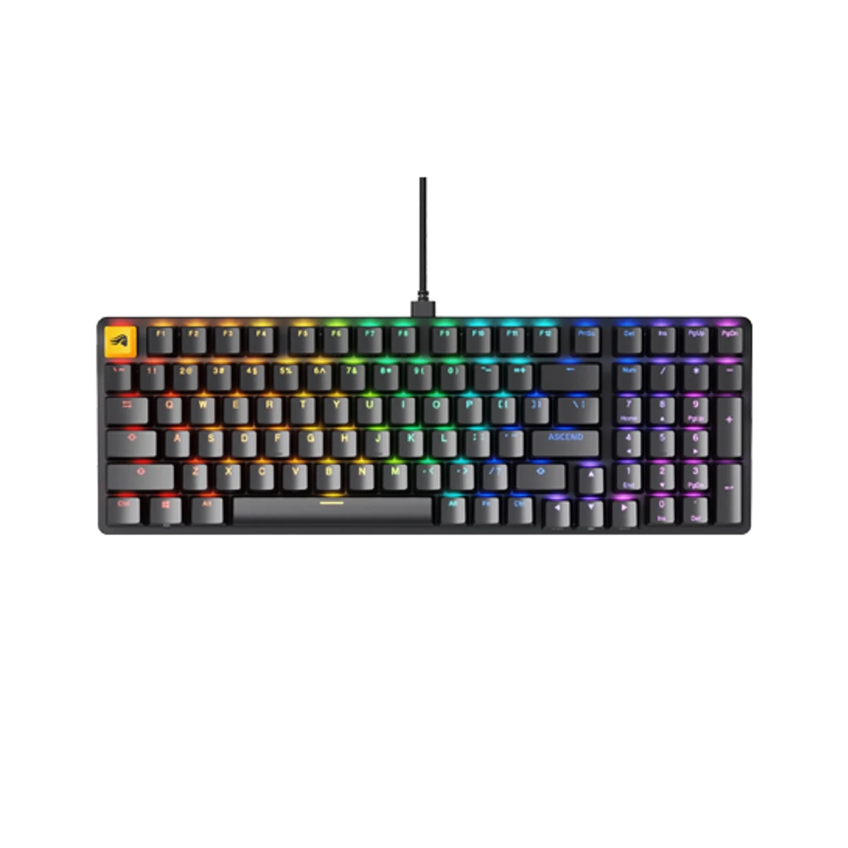 Glorious GMMK 2 96% Fox Switches Mechanical Keyboard - Black | GLO-GMMK2-96-FOX-B