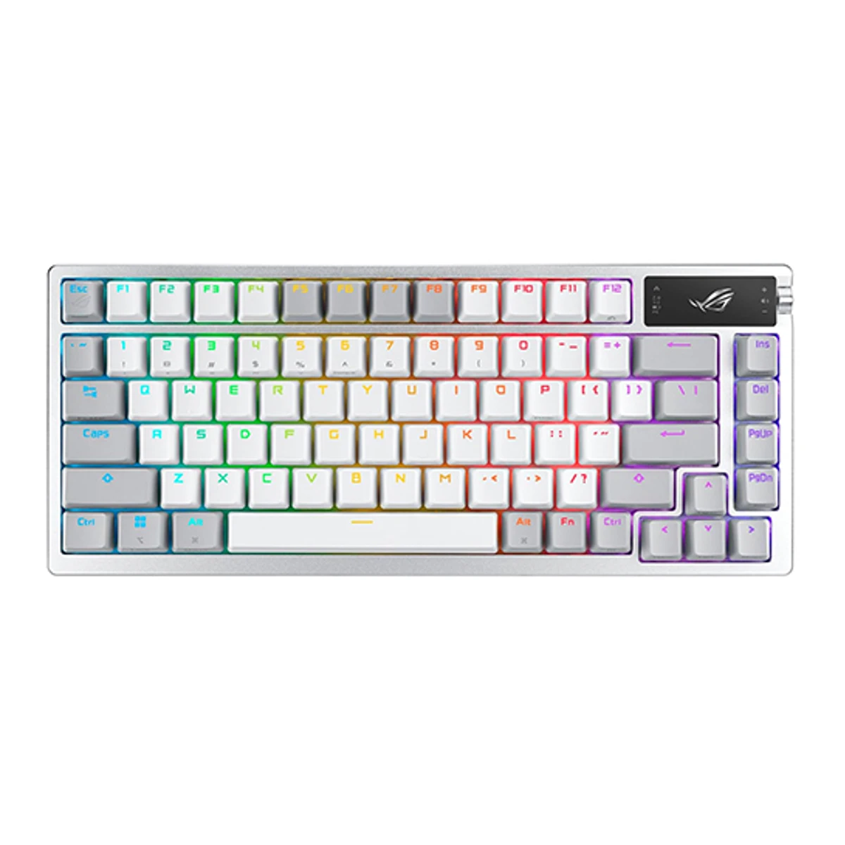 ASUS ROG Azoth TKL Mechanical Switches Gaming Keyboard (Arabic/English) - White | 90MP031A-BKCA10