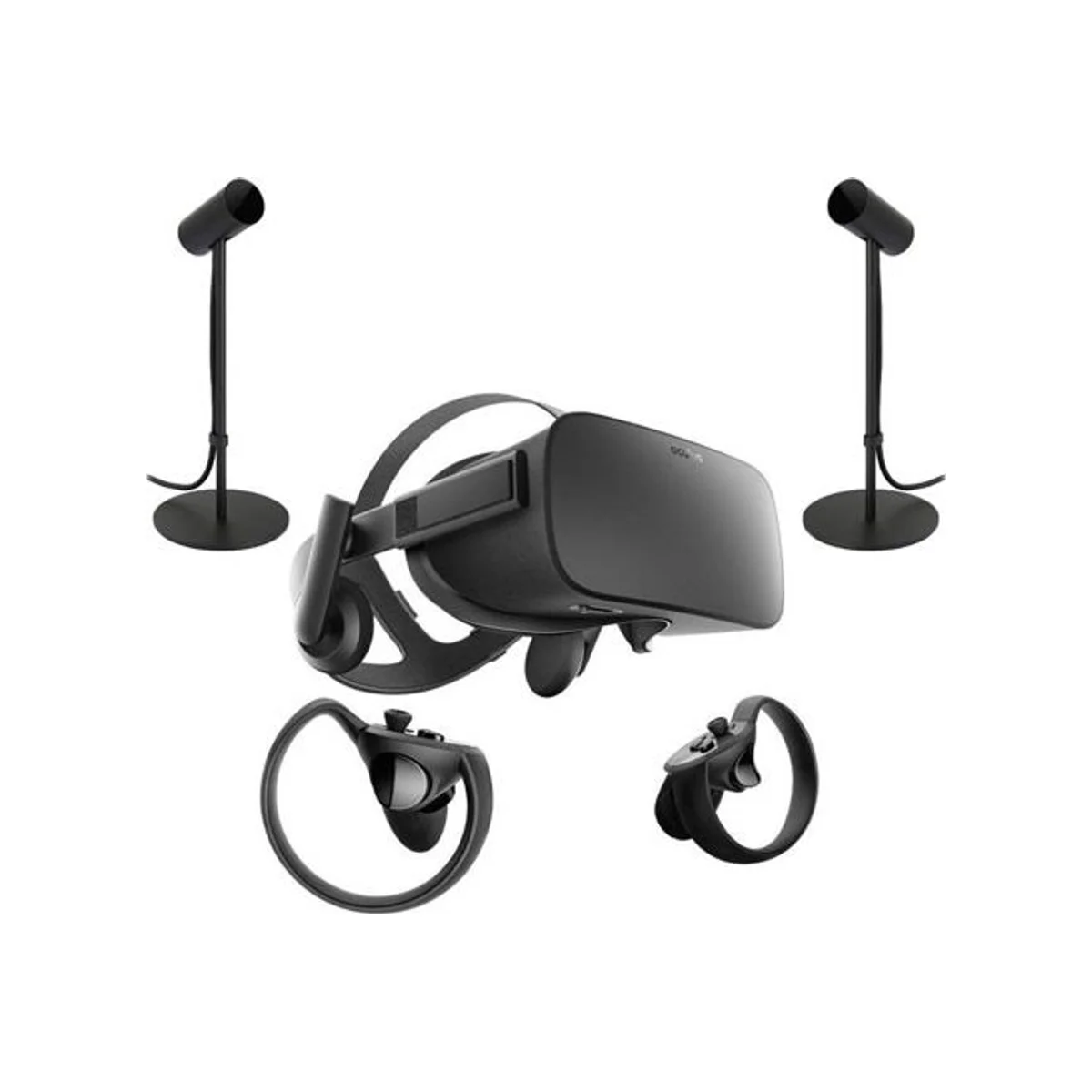 OCULUS Rift VR + Touch Virtual Reality Headset - Black (90 Hz, 110° FOV, Wireless Controllers) - 340-01523-02