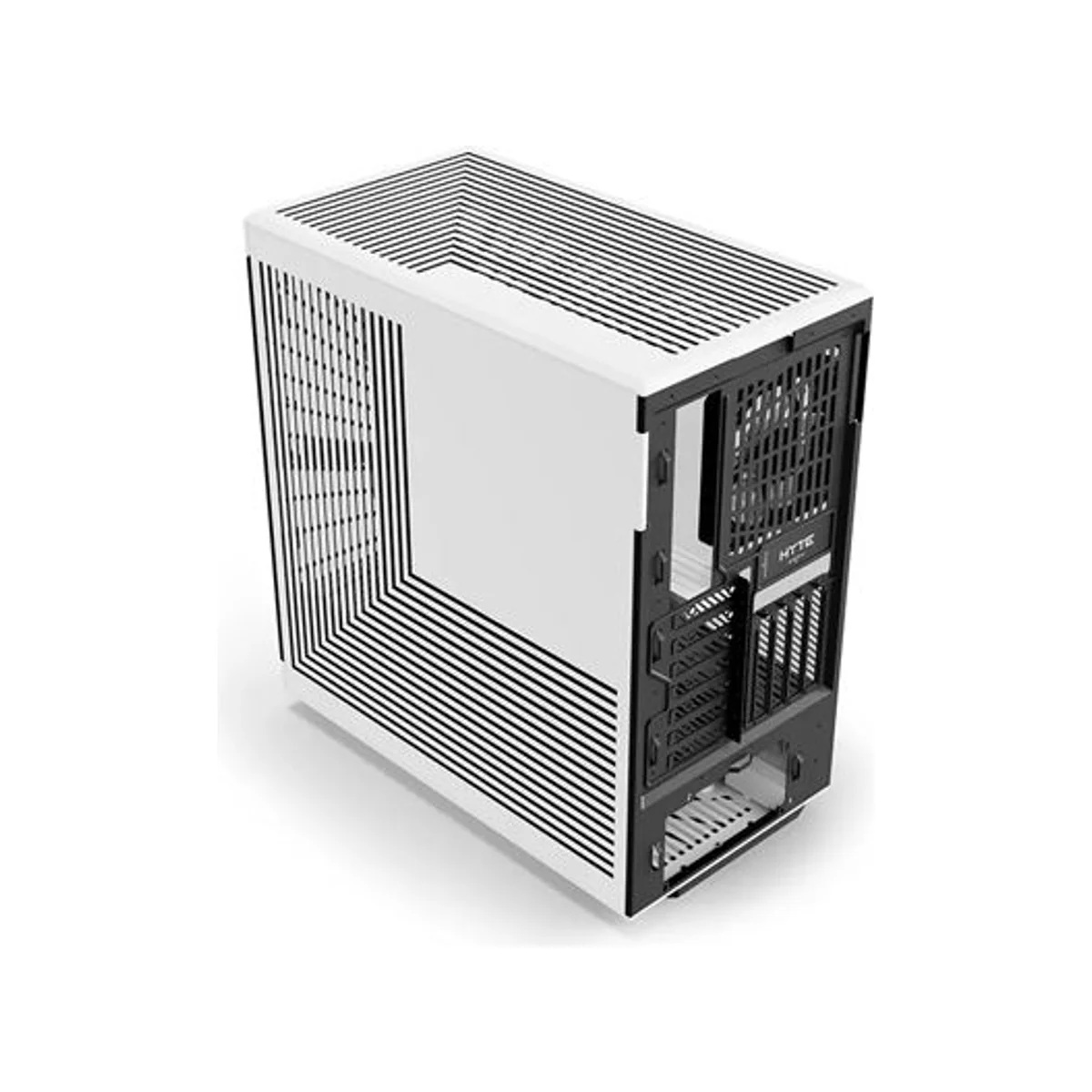 HYTE Y40 Mid-Tower S-Tier Aesthetic Case - Black/White | CS-HYTE-Y40-BW view 4
