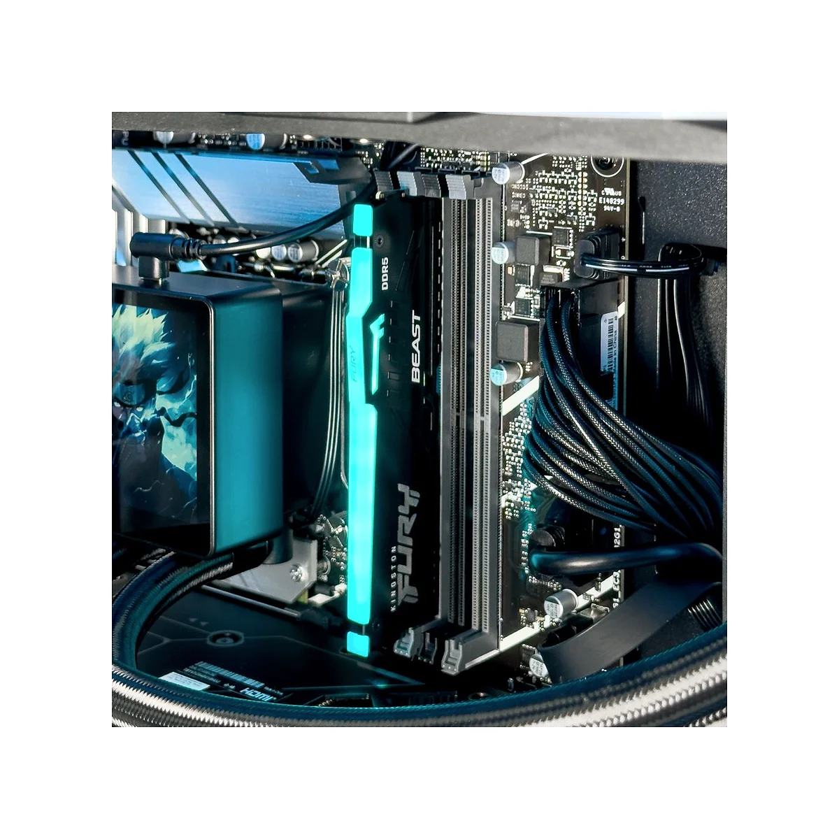 Gaming PC Cruiser (Core i5-14400F, 16 GB DDR5 RAM, RTX 5060 8GB GPU) view 8