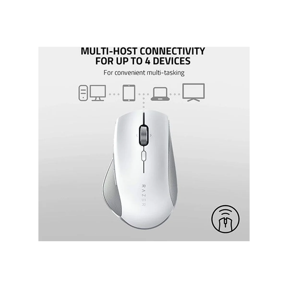 Razer Pro Click Humanscale Wireless Mouse (Right-Handed, 16000 DPI, Up to 400 Hrs Battery Life) - RZ01-02990100-R3M1 view 3