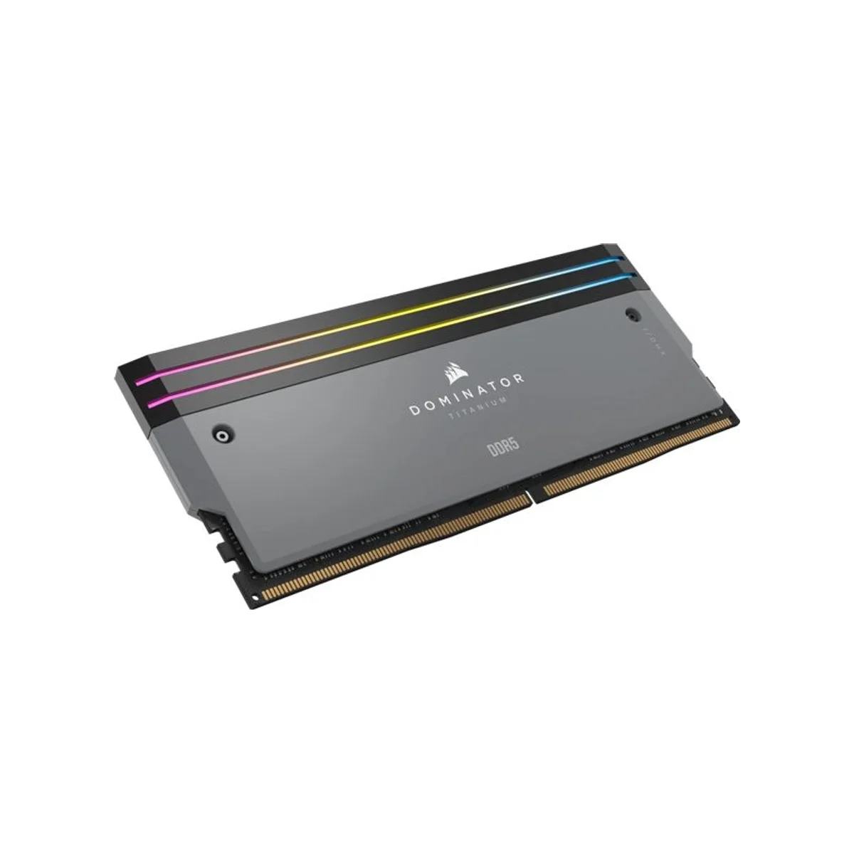 Corsair Dominator Titanium RGB 64 GB (2X32) DDR5 6000MHz RAM Memory (CL30, Grey) – cmp64gx5m2b6000z30 view 6