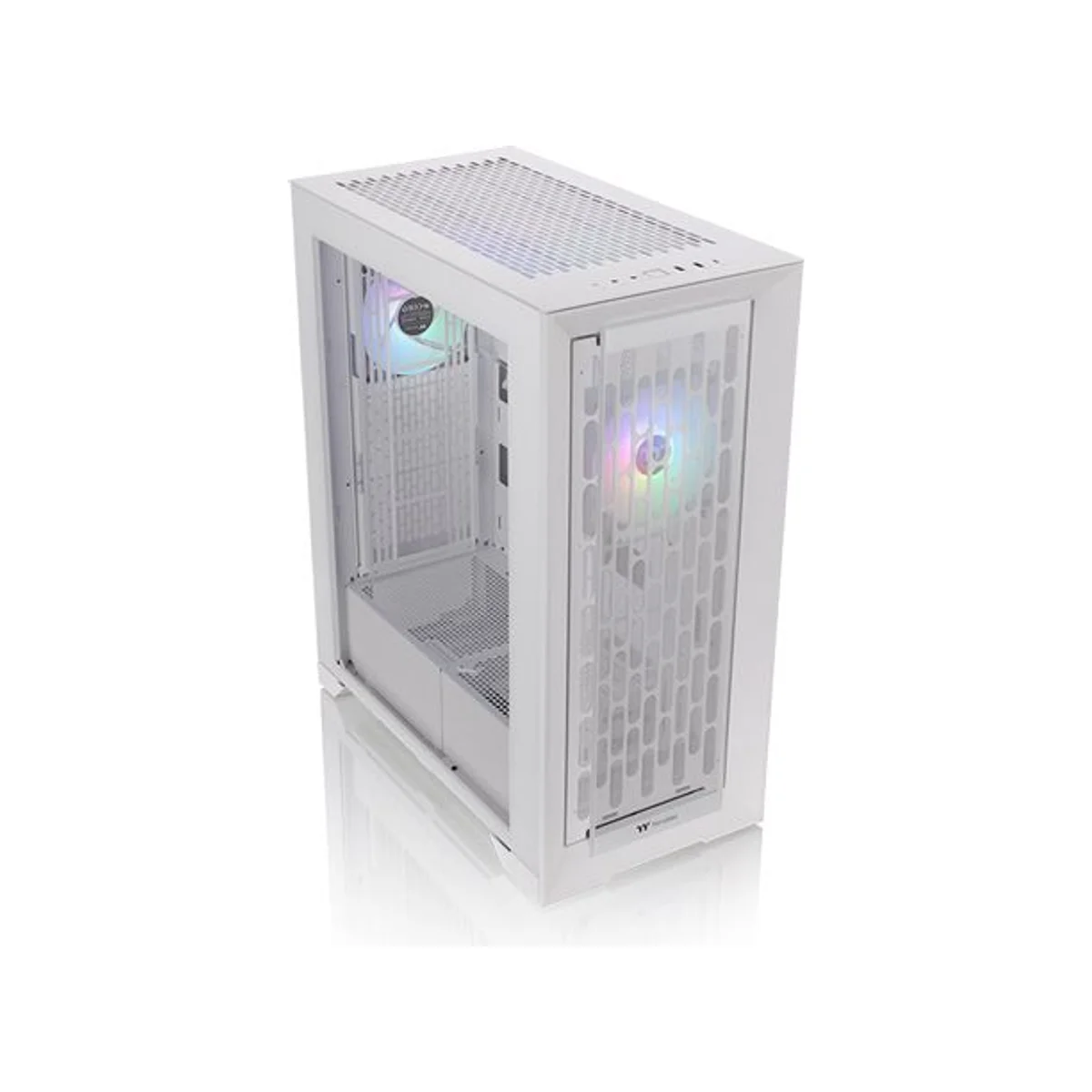 Thermaltake CTE T500 Air Full Tower Tempered Glass E-ATX Gaming Case - Snow - CA-1X8-00F6WN-01 view 5