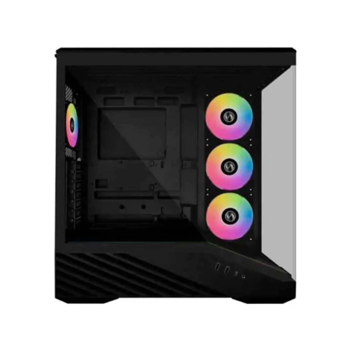 Lian Li Vector V100 Dual-chamber ATX Gaming Case - Black - G99.V100RX.00 view 2