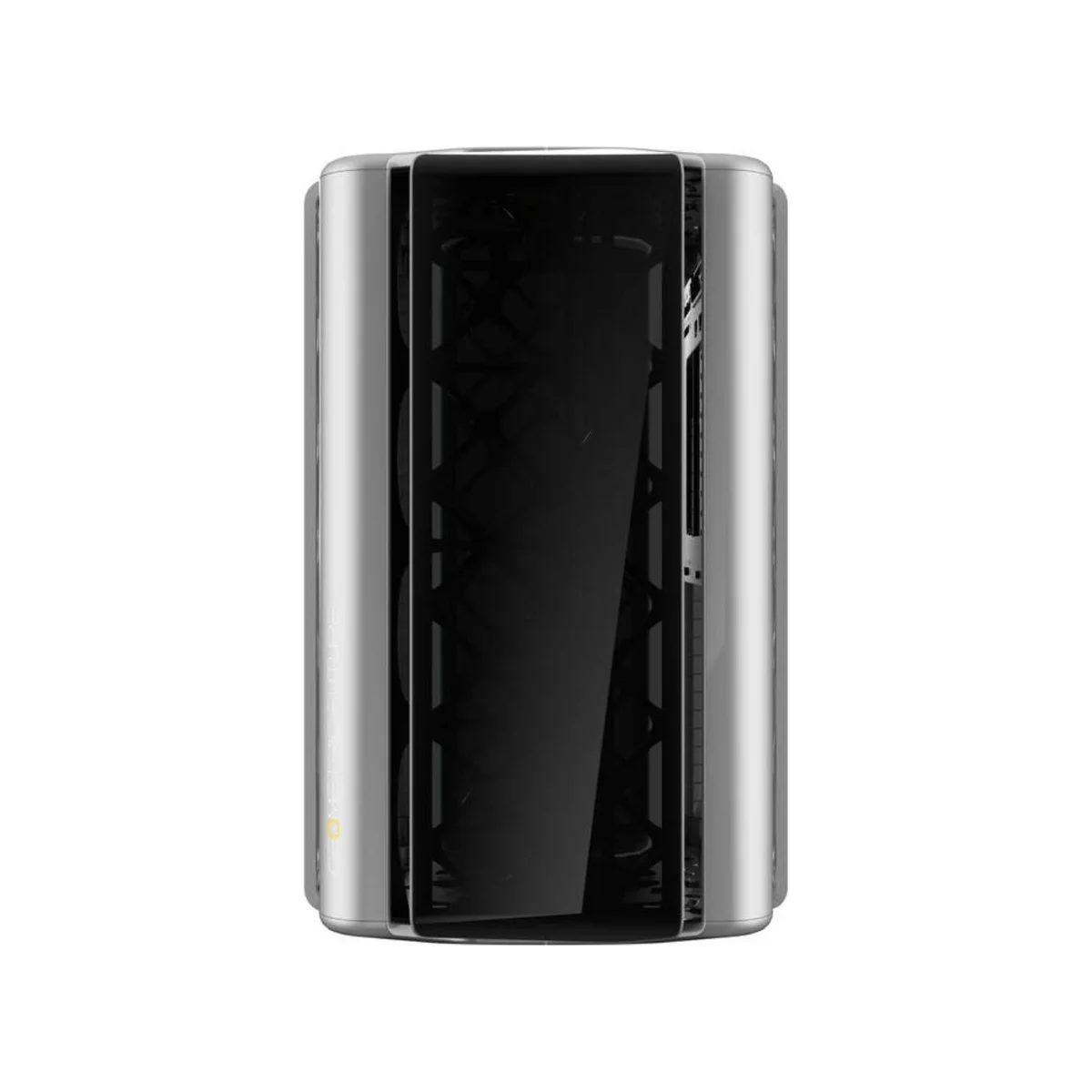 Geometric Future M2 THE ARK - Grey Tempered Glass Micro-ATX Gaming Case - GEO-M2-GG view 2