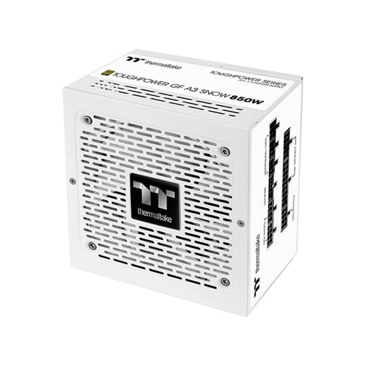 Thermaltake Toughpower GF A3 Snow 850W ATX 80 PLUS Gold Fully Modular Power Supply - White - PS-TPD-0850FNFAGK-N view 3
