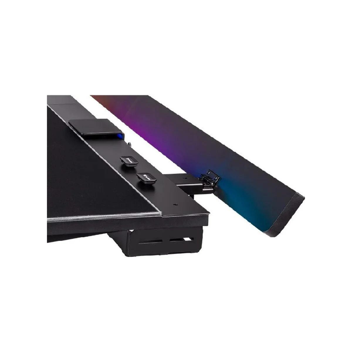 THERMALTAKE G700 RGB Gaming Desk - Black (Adjustable Height, Dual Motor, RGB Lighting) - GGD-G70-BKEIRX-22 view 5