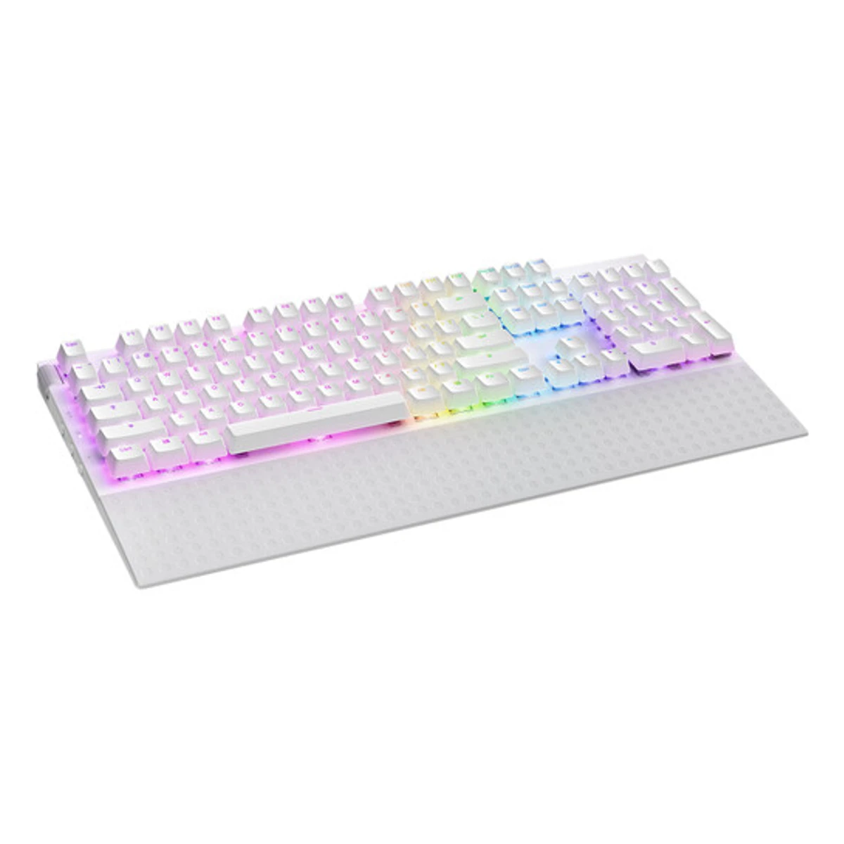 NZXT Function 2 Full-Size RGB Gaming Keyboard - White | KB-001NW-US view 2
