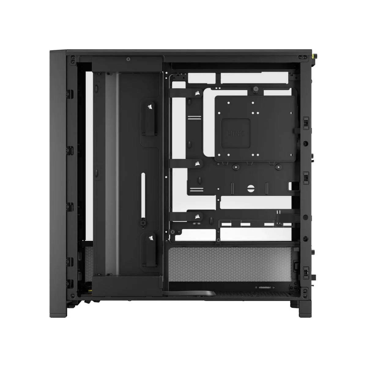 Corsair FRAME 4000D Modular Tempered Glass Mid-Tower Gaming Case - Black - CC-9011290-WW view 3
