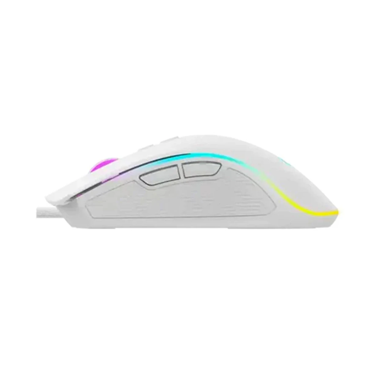 HAVIT MS1034 RGB Backlit Wired Gaming Mouse - White (7 Buttons, RGB Lighting, 3,000,000 Key Life) - MS1034 view 4