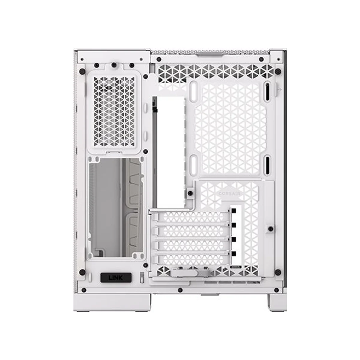 Corsair 2500D Dual Chamber Airflow Gaming Case - White - CC-9011264-WW view 4