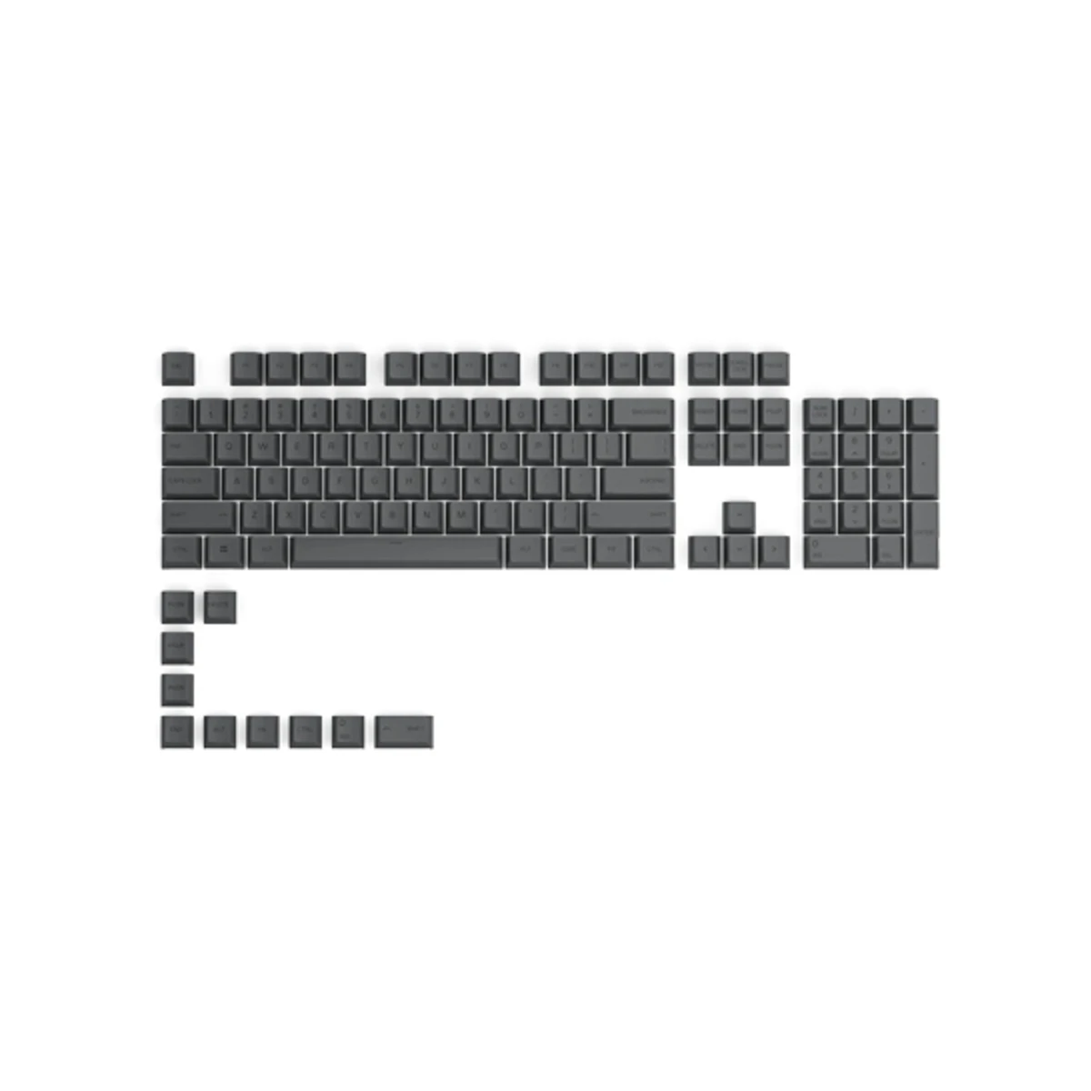 Glorious PBT Key Caps - Black | GLO-KC-GPBT-B