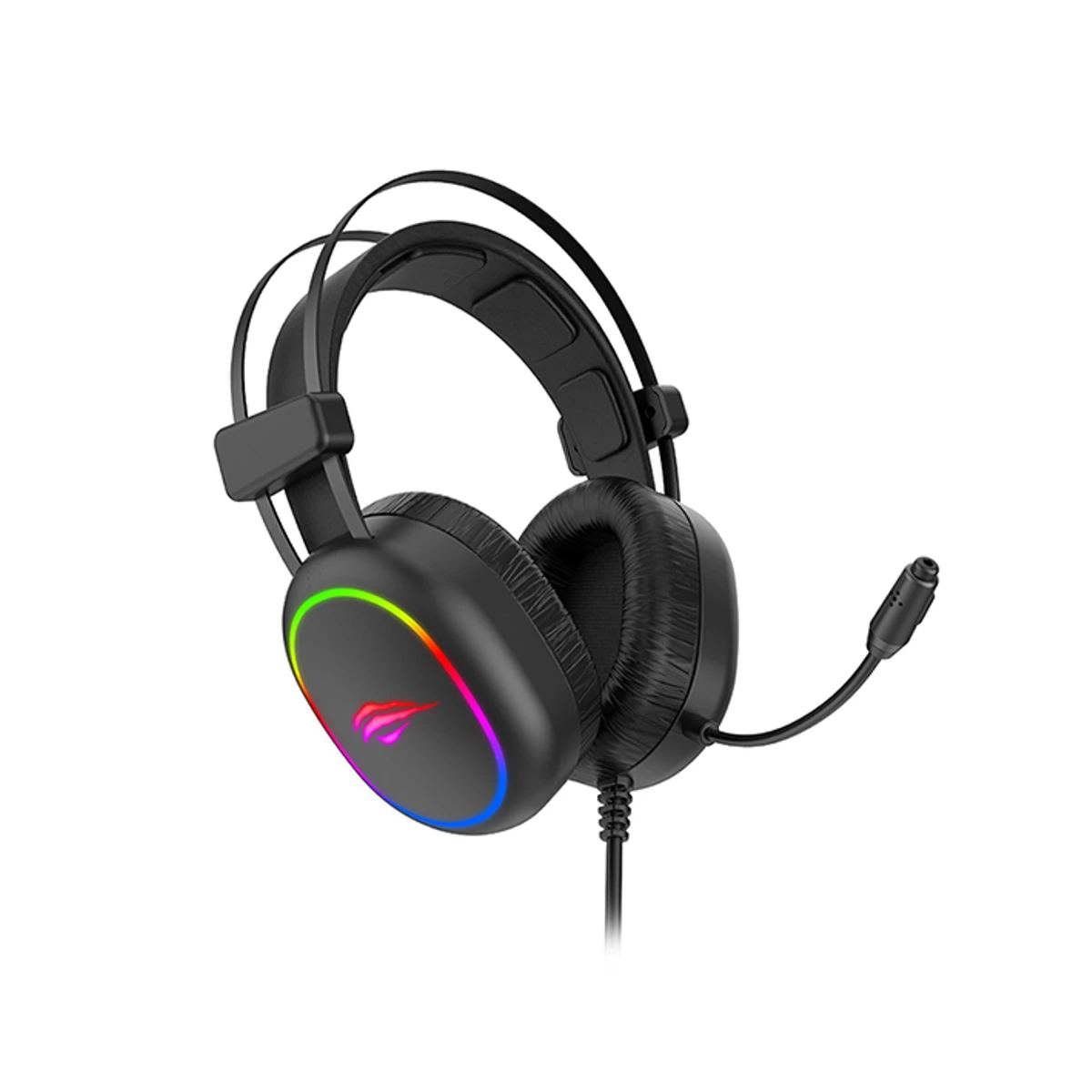 Havit H2016d Wired RGB Gaming Headphone - Black | H2016d view 4