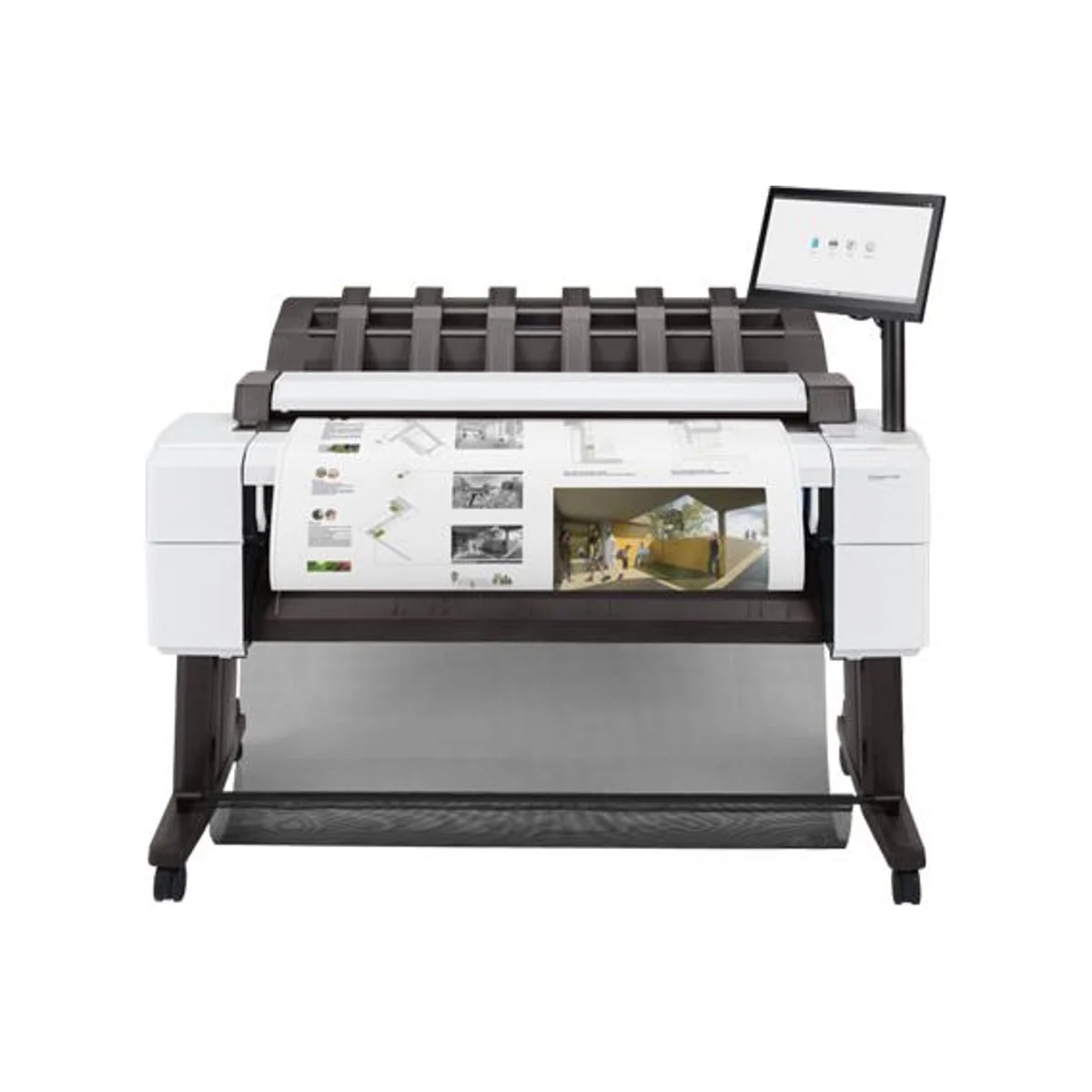 HP DesignJet T2600dr 36-in PostScript MFP Printer - Print, Copy, Scan (3EK15A) view 3