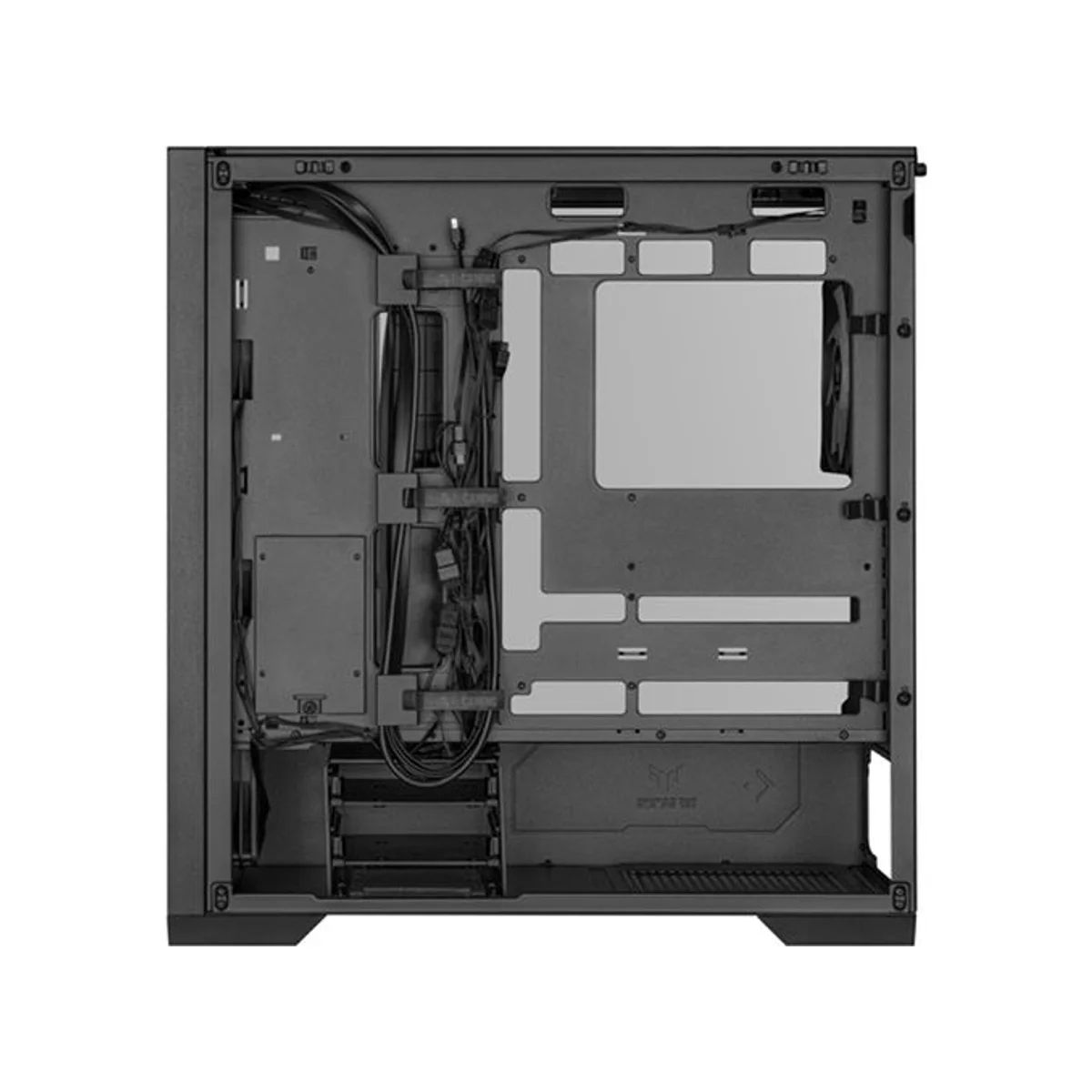 Asus TUF Gaming GT302 ARGB ATX Gaming Case - Black - 90DC00I0-B19000 view 4
