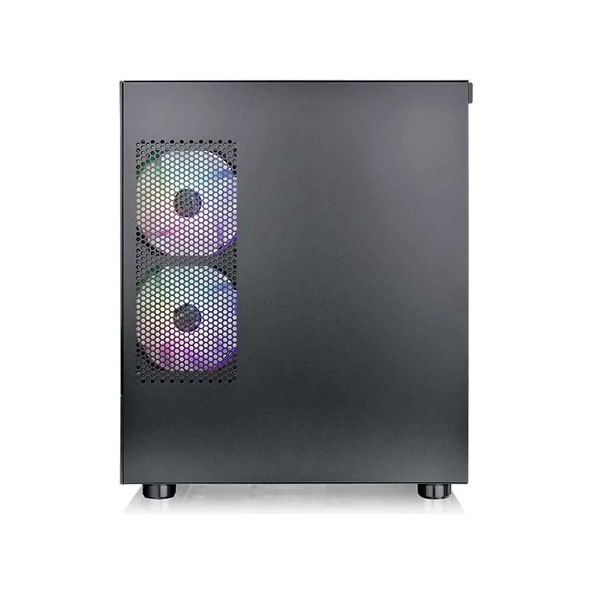 Thermaltake View 170 Tempered Glass ARGB Micro-ATX Gaming Case - Black - CA-1Z4-00M1WN-00 view 4