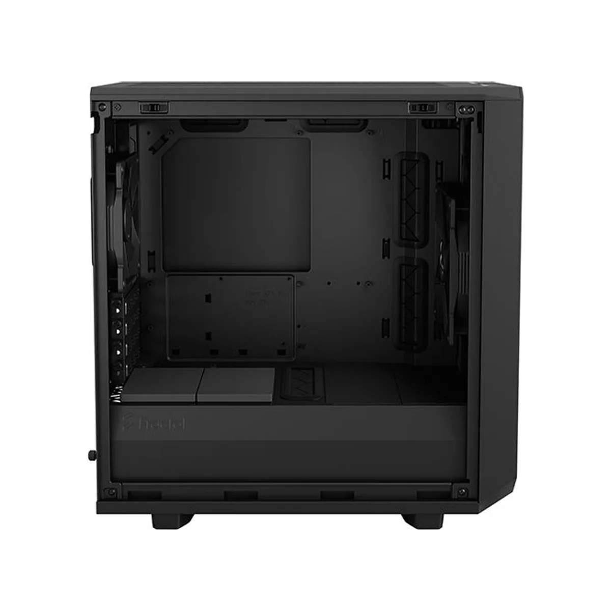 Fractal Meshify 2 Mini Black TG Dark Tint Micro ATX Mid Tower Case (mATX, Dark Tint Glass, High Airflow) - FD-C-MES2M-01 view 2