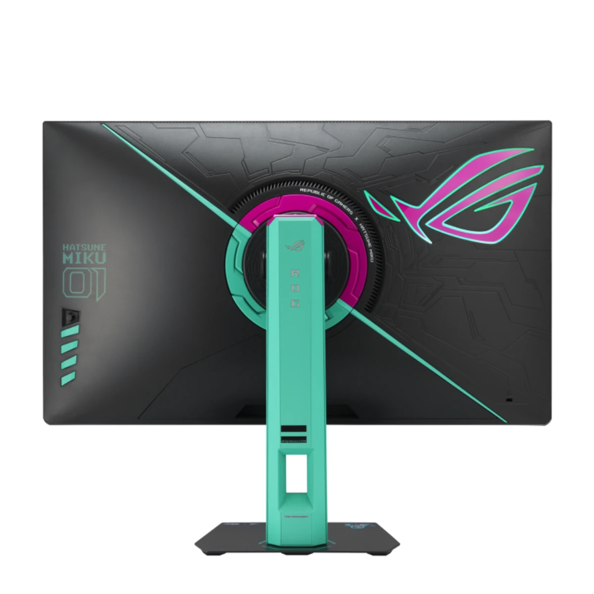 ASUS ROG Strix XG27ACMEG-G 27" Hatsune Miku Edition IPS Gaming Monitor (Black, 260Hz, 0.3ms) - 90LM0C7U-B01371 view 5