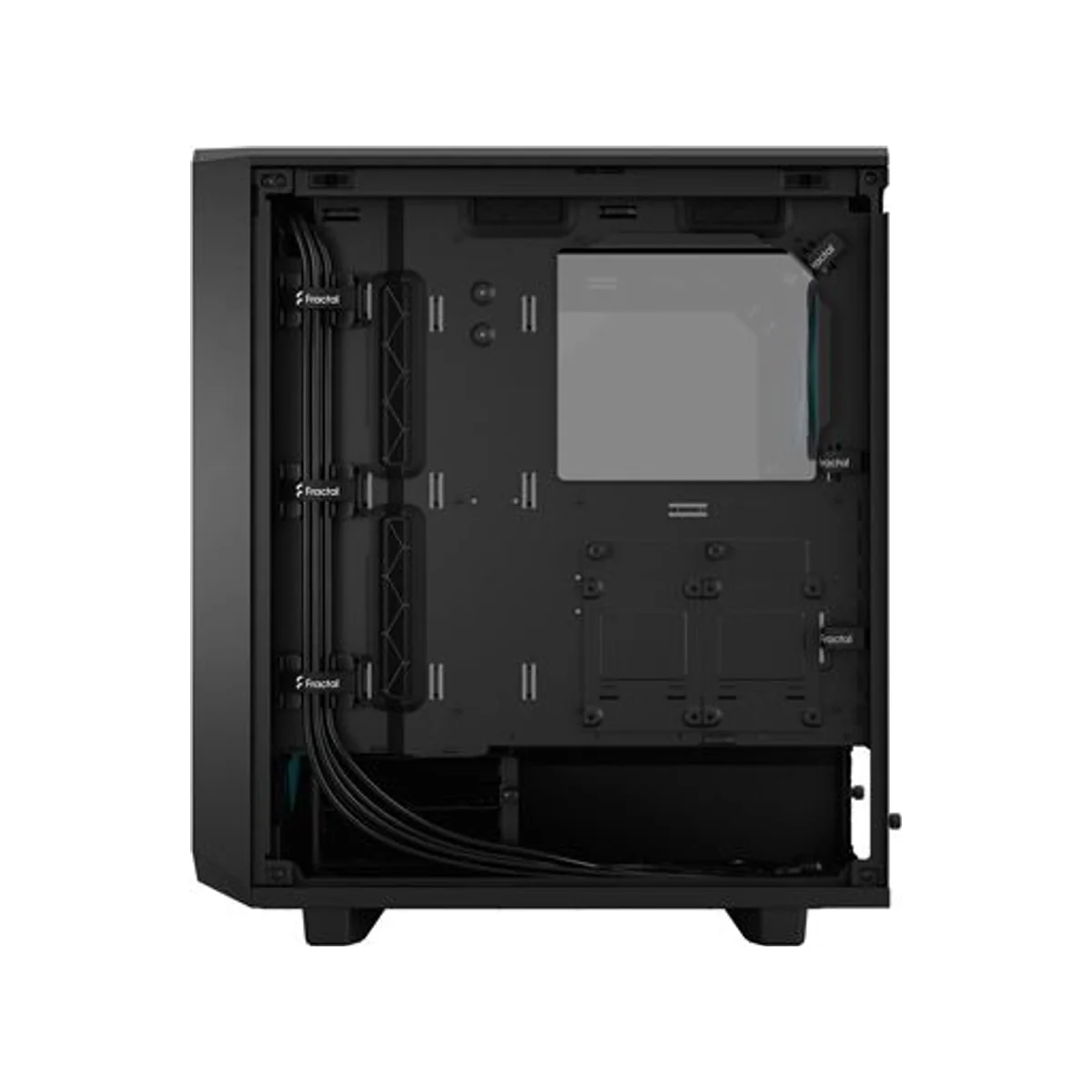Fractal Meshify 2 Compact Light Tint Tempered Glass RGB ATX Gaming Case - Black - FD-C-MES2C-06 view 5