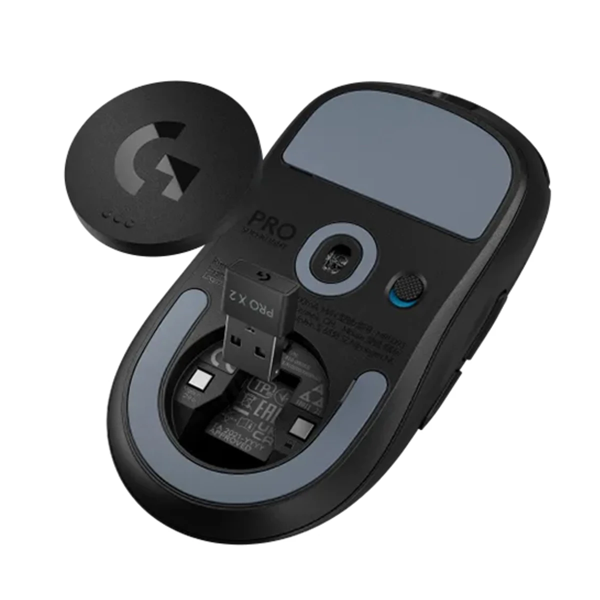LOGITECH PRO X SUPERLIGHT 2 LIGHTSPEED Wireless Gaming Mouse (HERO 2 Sensor, LIGHTFORCE Hybrid Switches, 4000Hz) - 910-006631 view 5