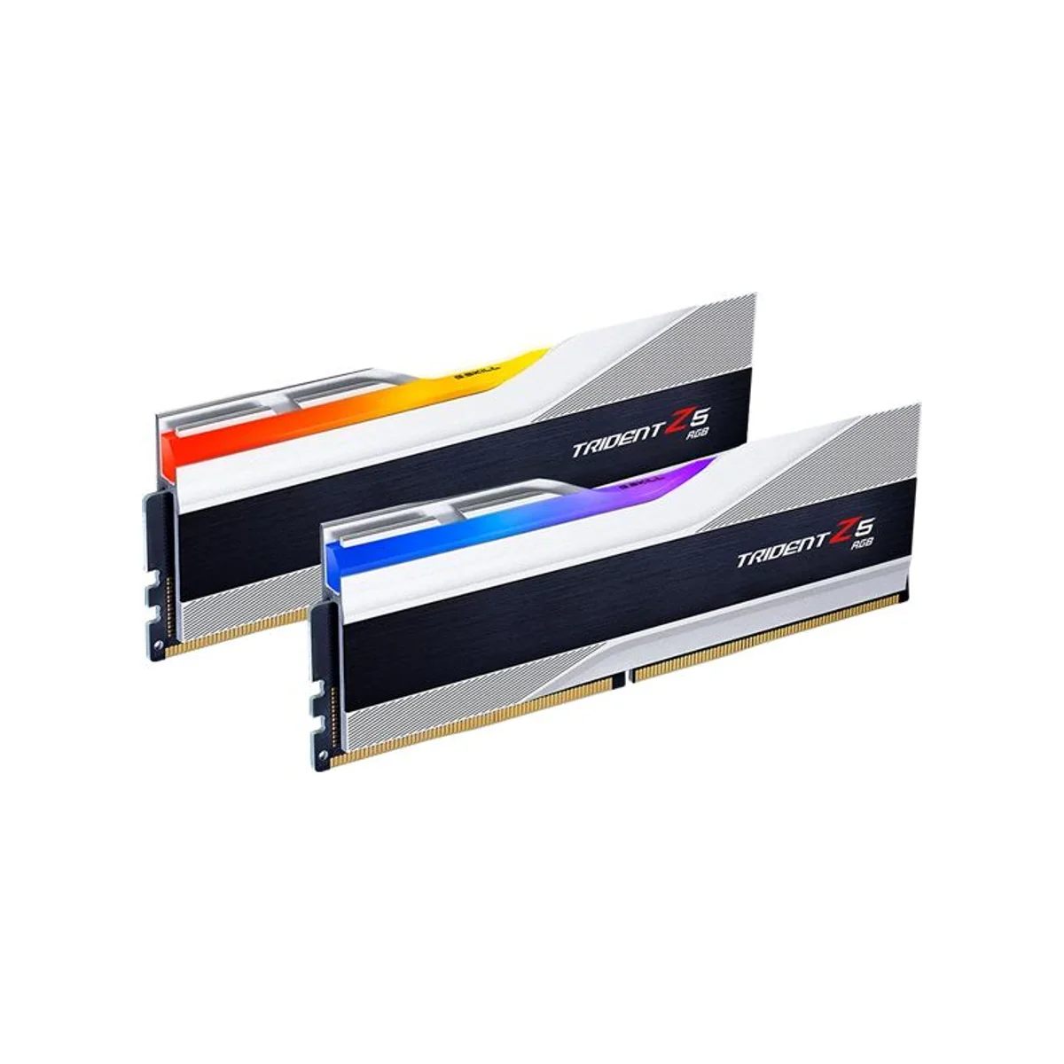 G.SKILL Trident Z5 RGB 32 GB (2X16) DDR5 6800MHz RAM Memory (CL34, White) – F5-6800J3445G16GX2-TZ5RS view 2