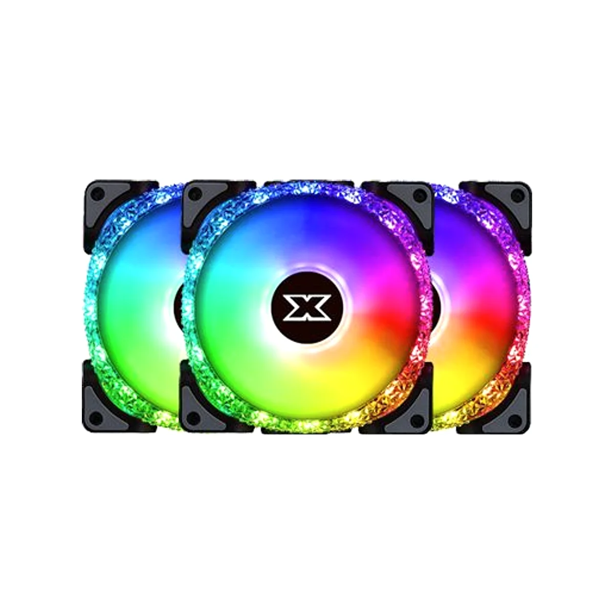 Xigmatek Galaxy III Royal 3x BR120mm ARGB Fans - EN46119