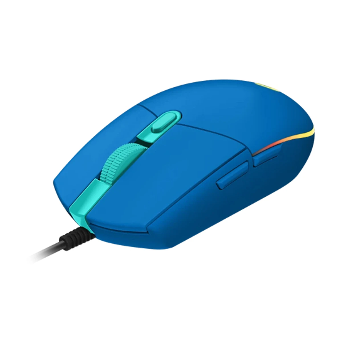 Logitech G Gaming Mouse G203 LightSync RGB (Blue, 8,000 DPI, 6 Buttons) - 910-005798 view 2