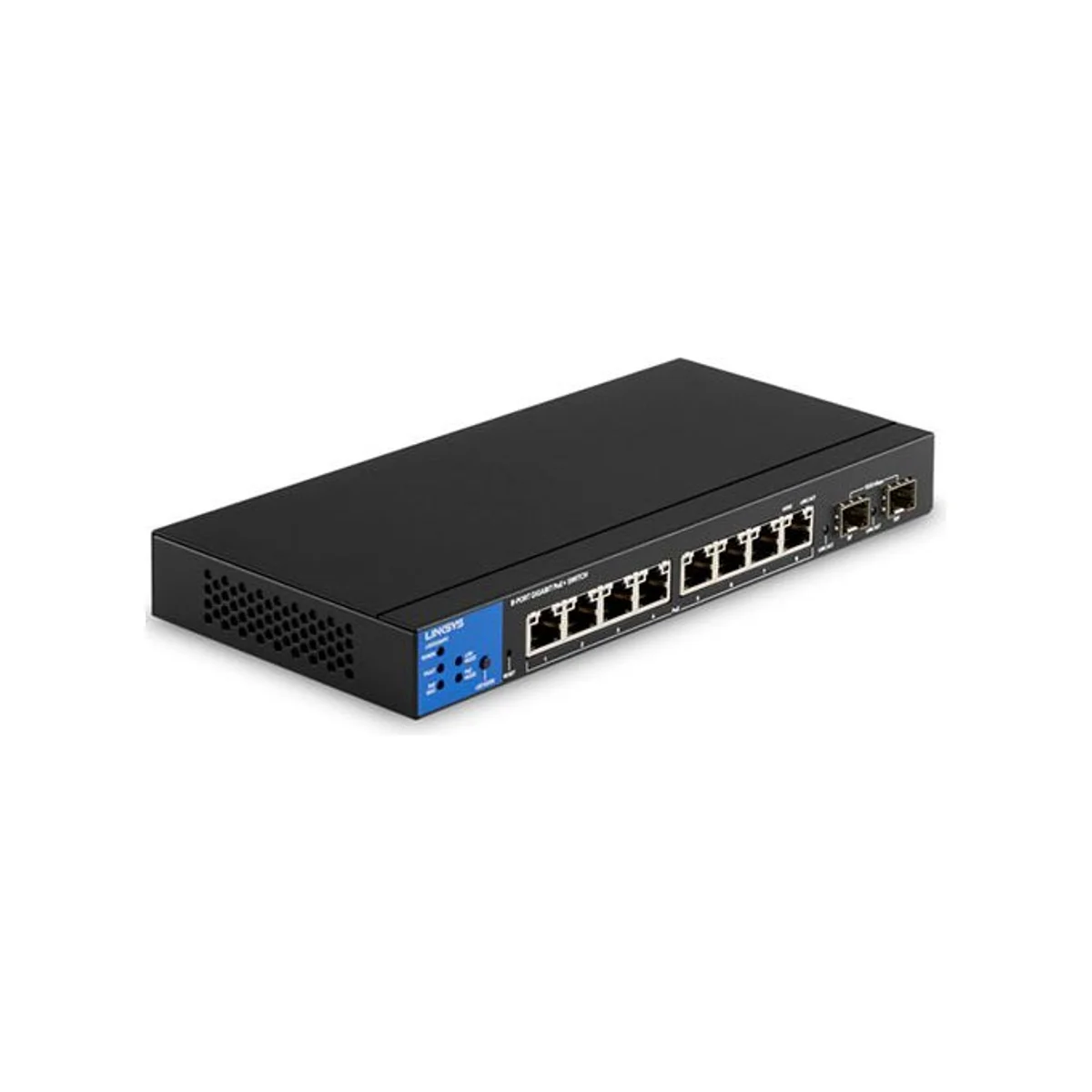 Linksys LGS310MPC 8-Port Gigabit Managed PoE+ Switch (110W) view 2