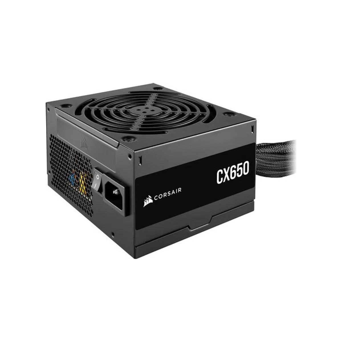 CORSAIR CX Series CX650 650W 80 PLUS Bronze ATX Power Supply - Black (120mm Fan, ATX 12V v2.4) - CP-9020278-UK view 3