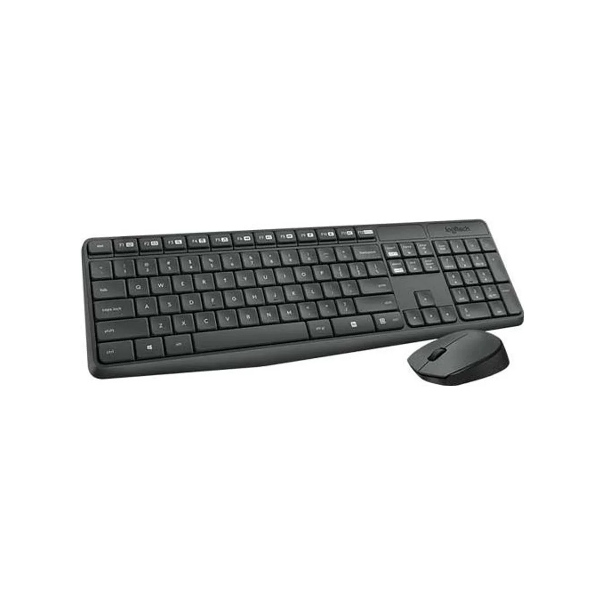 Logitech MK235 Wireless Keyboard & Mouse Combo (Arabic/English) - Black - 920-007927 view 3
