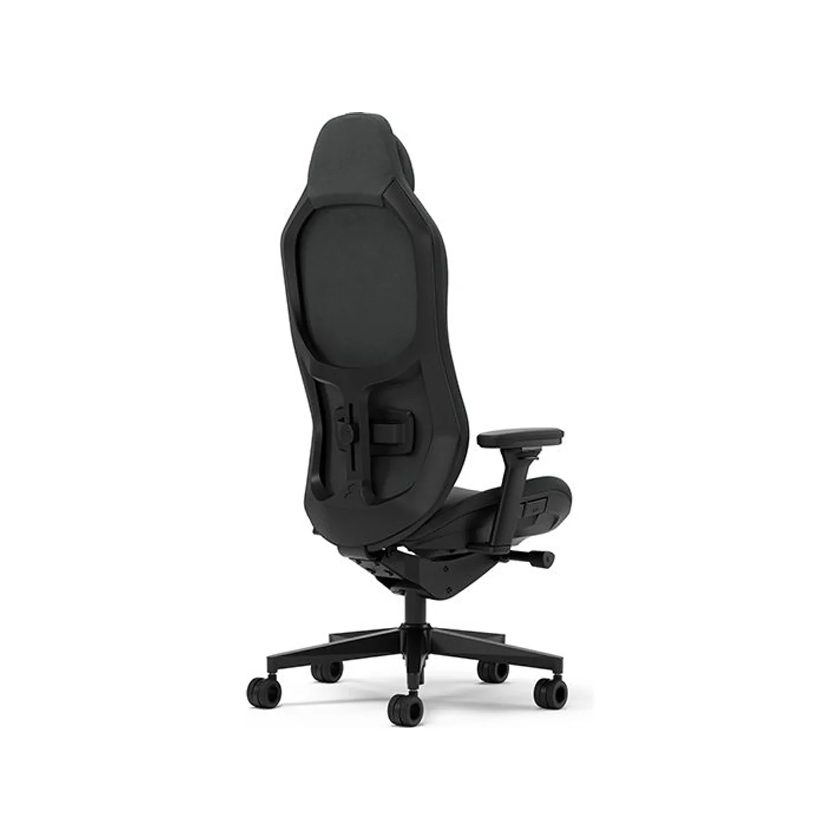 FRACTAL Refine Fabric Dark Gaming Chair - Black (Fabric, High-Density Foam, Adjustable, Integrated Lumbar Support) - FD-CH-RE1F-01 view 6