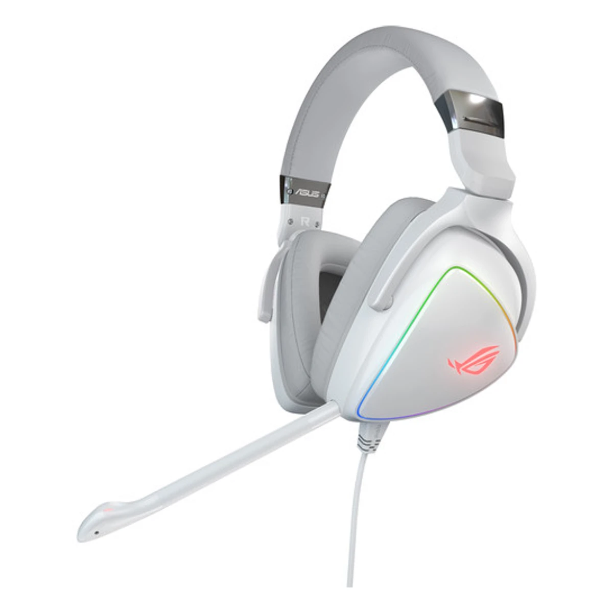 ASUS ROG Delta RGB Wired Gaming Headset - White | 90YH02HW-B2UA00 view 3