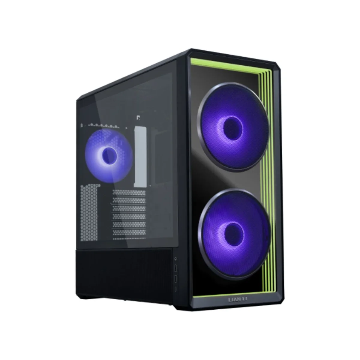 Lian Li LANCOOL 217 SSI-EEB Tempered Glass E-ATX Mid-Tower Gaming Case - Black - G99.LAN217INFX.00