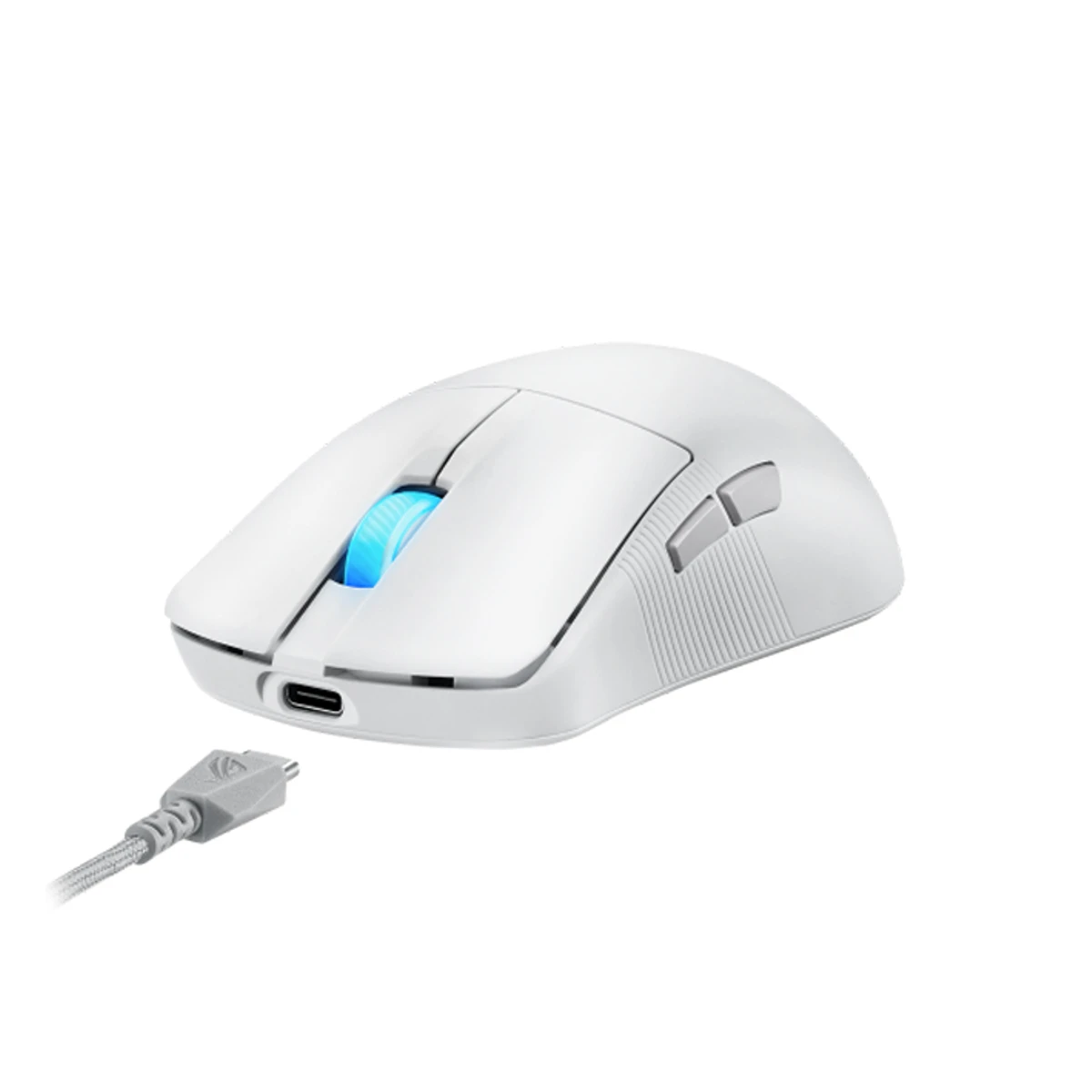 Asus ROG Harpe Ace Mini Gaming Mouse - White (49g, 42K DPI, Tri-Mode) - 90MP03Z0-BMUA10 view 9