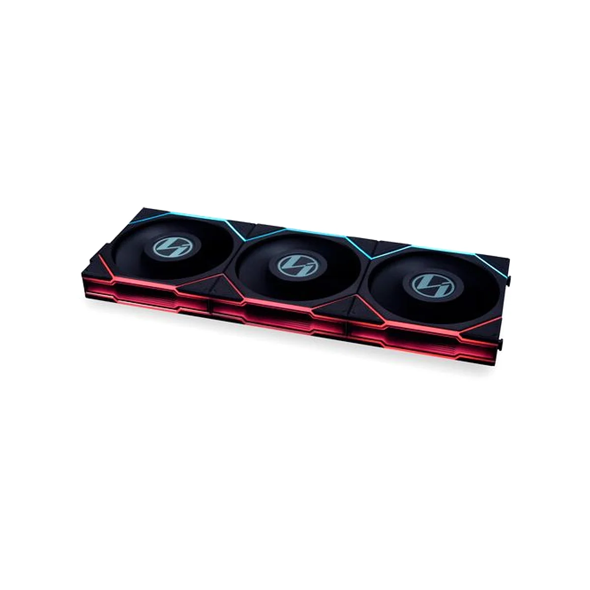 Lian Li UNI Reverse Blades TL LCD 3-Pack 120mm Fan - Black - G99.12RTLLCD3B.00