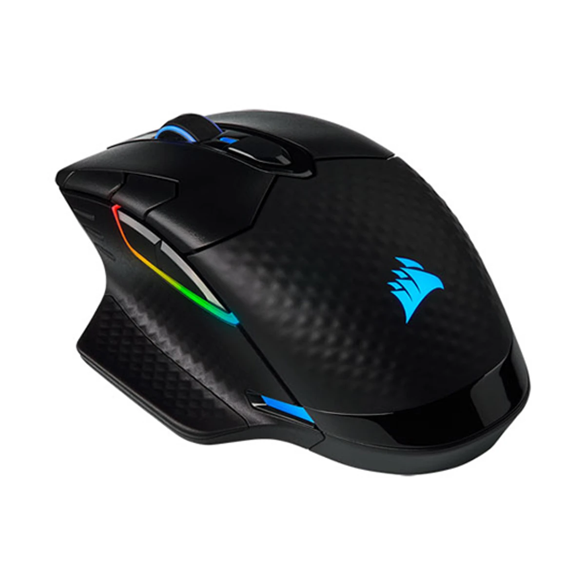 Corsair Dark Core Pro SE Wireless Optical RGB Gaming Mouse - Black (18000 DPI, 2000Hz Hyper-Polling, 8 Prog Buttons, Qi Charging) - CH-9315511-EU