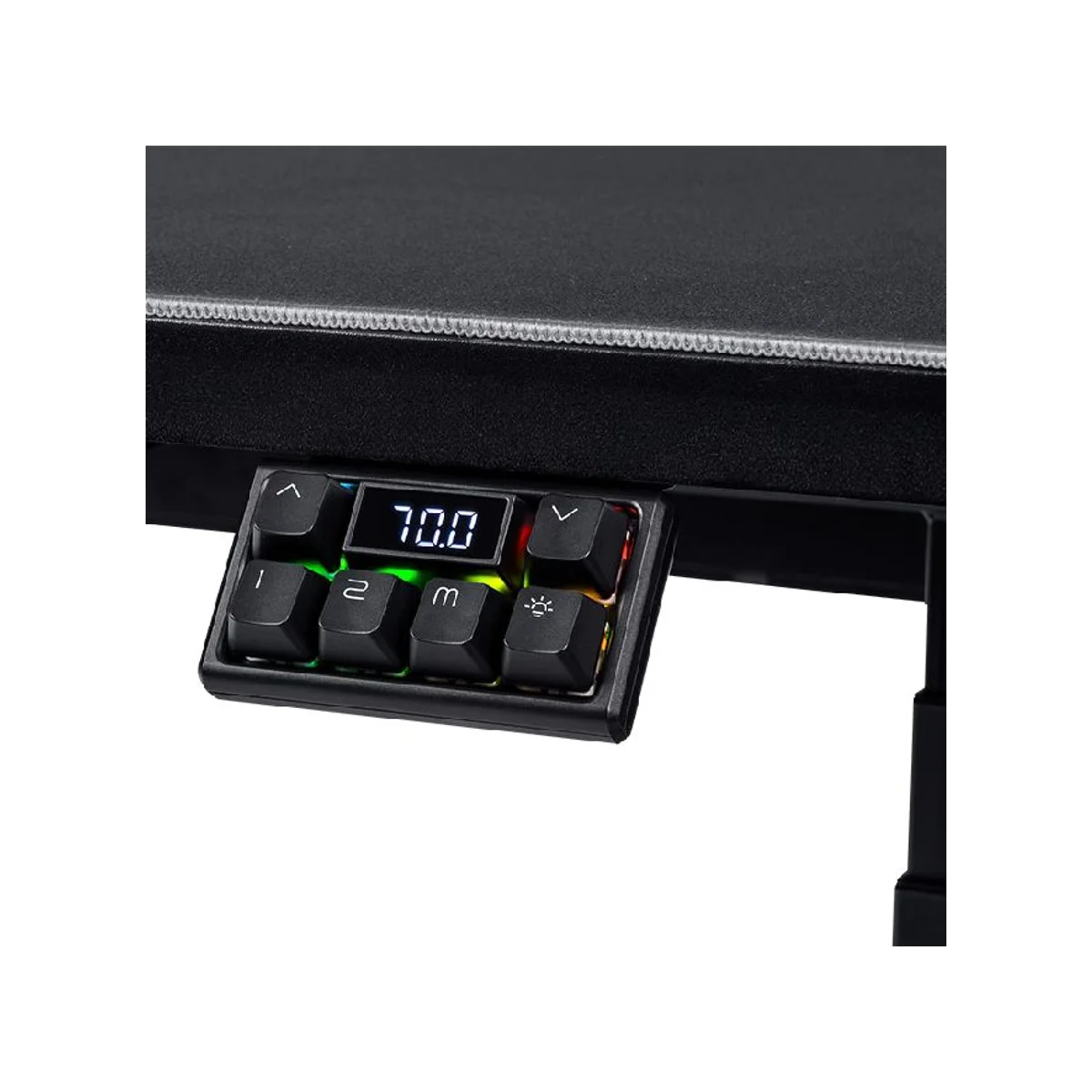 THERMALTAKE G700 RGB Gaming Desk - Black (Adjustable Height, Dual Motor, RGB Lighting) - GGD-G70-BKEIRX-22 view 4