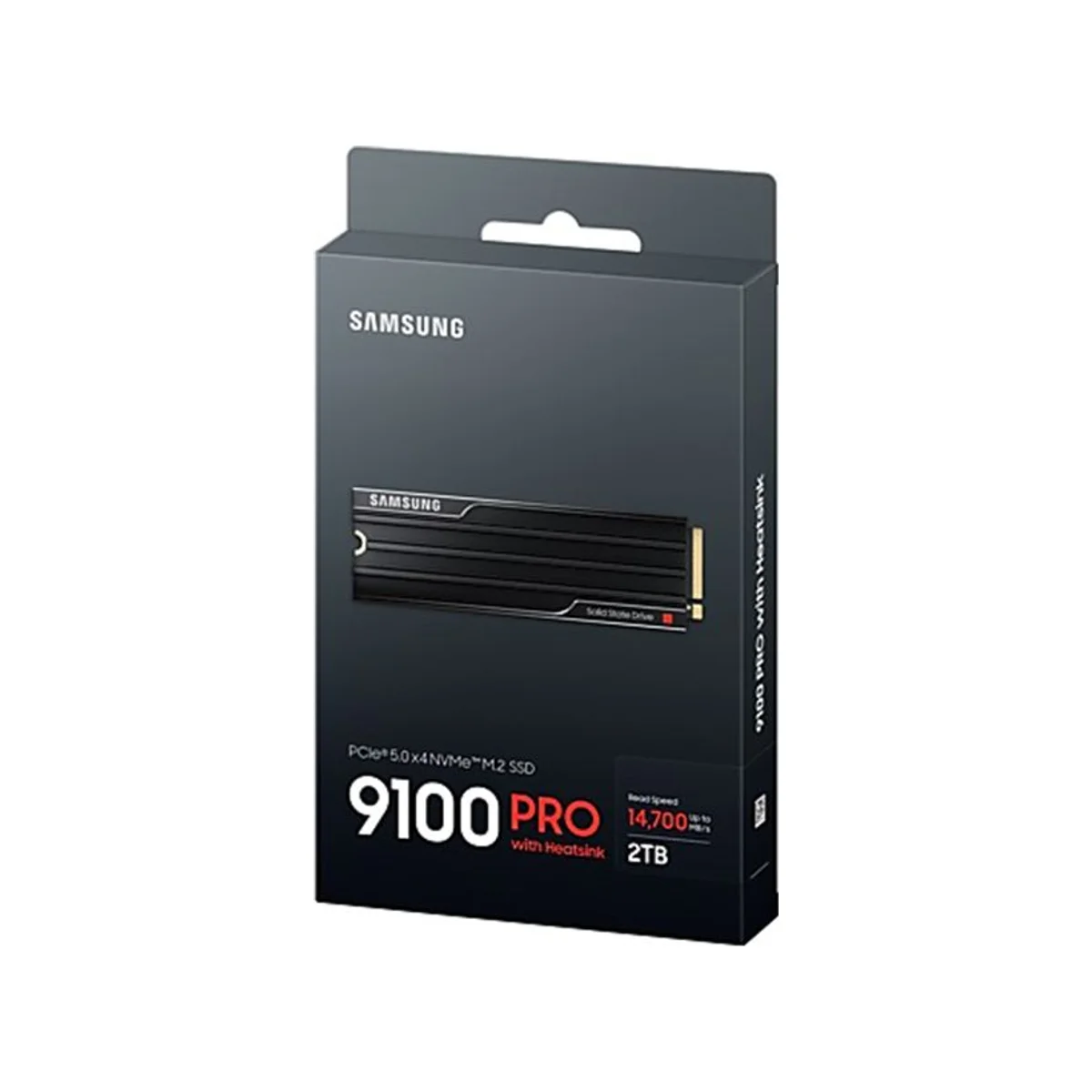 Samsung 9100 PRO 2TB PCIe Gen 5.0 NVMe 2.0 M.2 2280 SSD with Heatsink – MZ-VAP2T0CW view 4