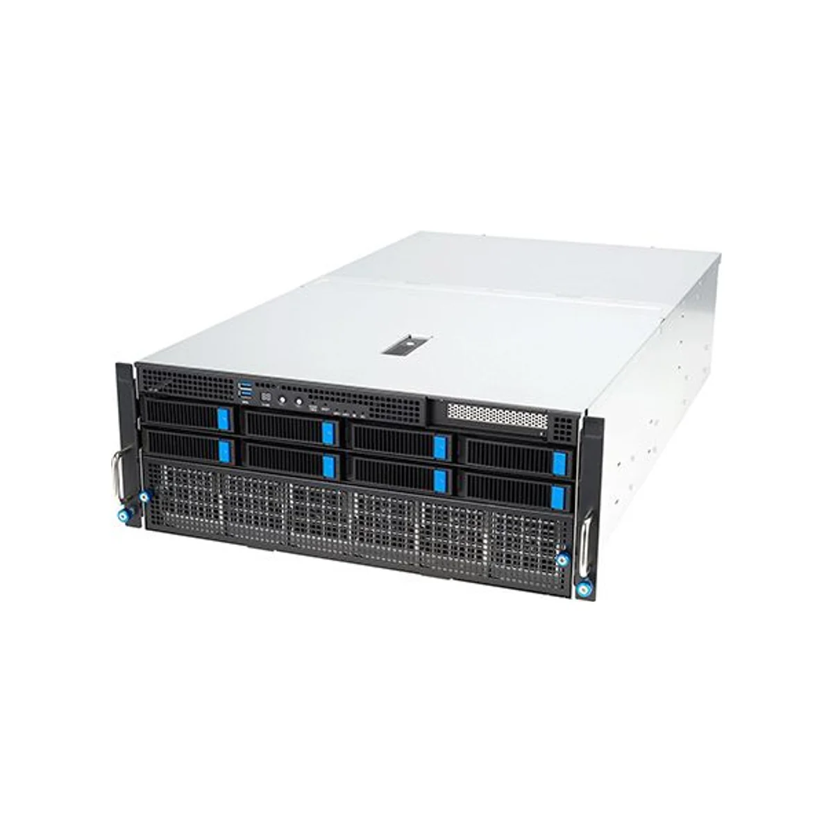 ASUS AMD EPYC 9004 Zen 4 4U PCIe Gen5 Barebone GPU Server - ESC8000A-E12