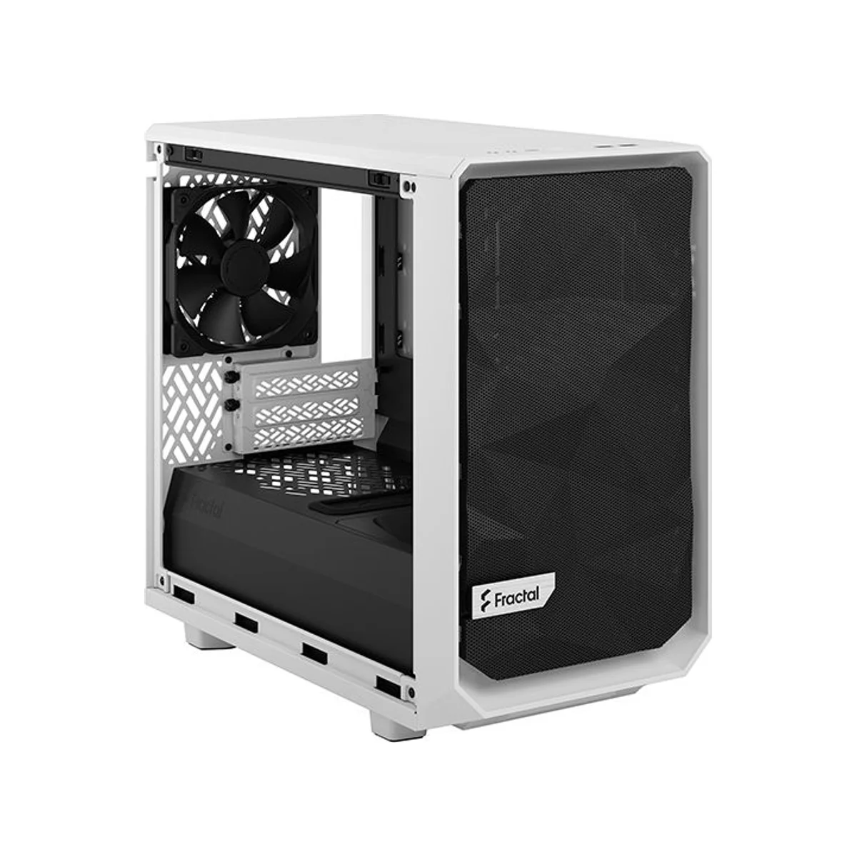 Fractal Meshify 2 Nano White TG Clear Tint Mini-ITX Computer Case (White, Tempered Glass) - FD-C-MES2N-02 view 11