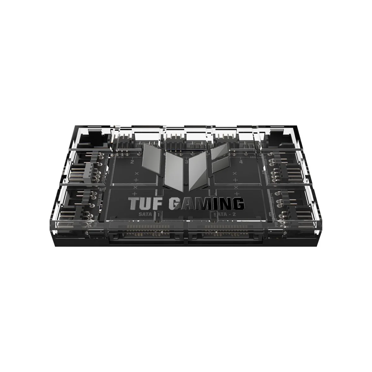 Asus TUF Gaming ARGB PWM Fan Hub Controller (6x 4-pin PWM, 6x 3-pin ARGB) - Black - 90DA00C0-B09000 view 4