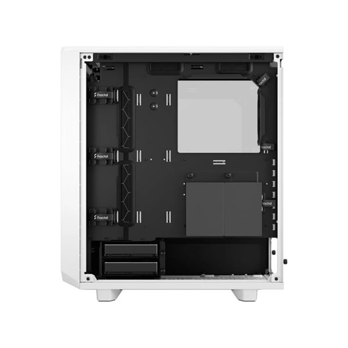 Fractal Meshify 2 Compact Clear Tint Tempered Glass ATX Gaming Case - White - FD-C-MES2C-05 view 5